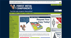 Desktop Screenshot of forestmetals.co.uk