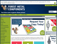 Tablet Screenshot of forestmetals.co.uk